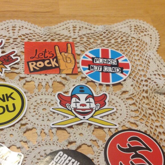 Rock Music Stickers for cellphones, computers, laptops, lockers, hyroflask - Picture 3 of 6